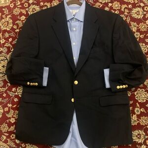 LAUREN All Wool Navy Blue Blazer